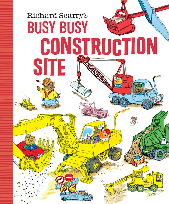 Richard Scarry's Busy Busy Construction Site -- Richard Scarry, Board Book
