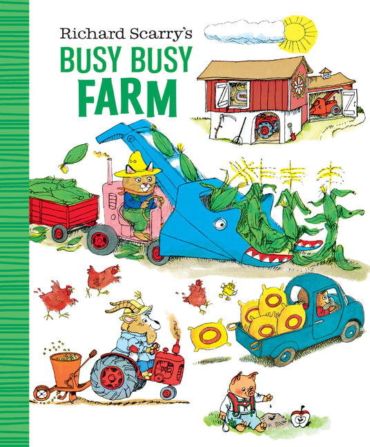 Richard Scarry's Busy Busy Farm -- Richard Scarry, Board Book