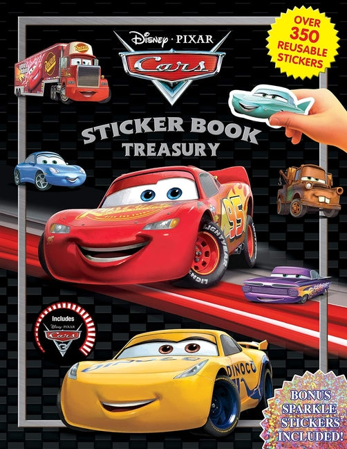 Disney Cars Sticker Book Treasury -- Phidal Publishing, Hardcover