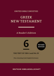 Greek New Testament (Ubs6): A Reader's Edition (Hardcover) by Newman, Barclay M.