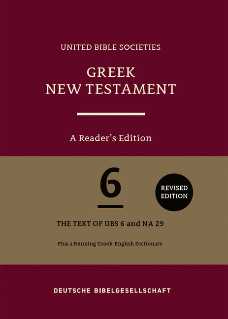 Greek New Testament (Ubs6): A Reader's Edition (Hardcover) by Newman, Barclay M.