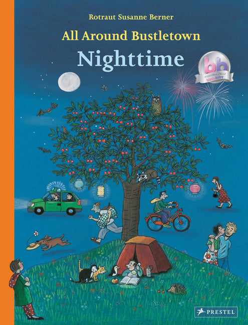 All Around Bustletown: Nighttime -- Rotraut Susanne Berner, Board Book