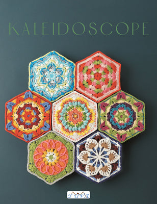 Kaleidoscope: Collected Colorful Crochet Motifs and Geometric Patterns -- Tuva Publishing, Paperback