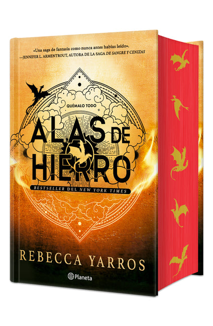 Alas de Hierro. Edición Especial Con Cantos Decorados / Iron Flame. Special Edition with Sprayed Edges -- Rebecca Yarros, Hardcover