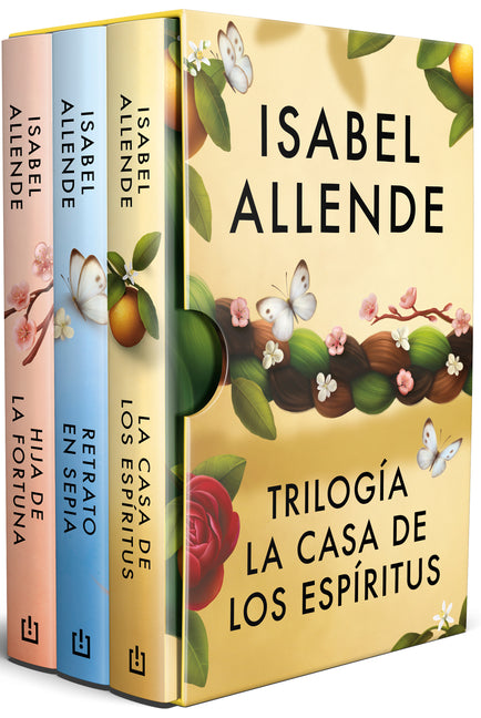 Estuche Trilogía La Casa de Los Espíritus: La Casa de Los Espíritus, Hija de la Fortuna, Retrato En Sepia / The House of the Spirits Trilogy. Boxed Se -- Isabel Allende, Paperback