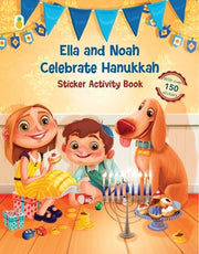 Ella and Noah Celebrate Hanukkah: Sticker Activity Book by Gil, Michal