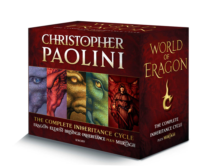 World of Eragon 5-Book Paperback Boxed Set: Eragon; Eldest; Brisingr; Inheritance; Murtagh -- Christopher Paolini, Paperback