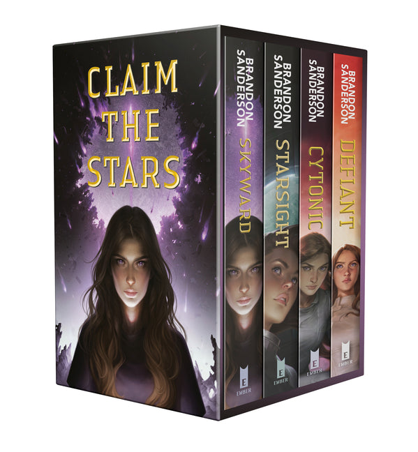 Skyward 4-Book Boxed Set: Skyward; Starsight; Cytonic; Defiant -- Brandon Sanderson, Paperback