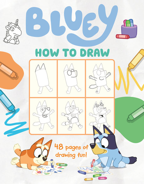 Bluey: How to Draw -- Penguin Young Readers Licenses, Paperback