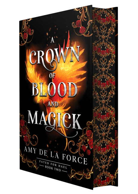 A Crown of Blood and Magick: Follow Up to the Addictive Slow-Burn Romantasy a Kiss of Hammer and Flame -- Amy de la Force, Hardcover