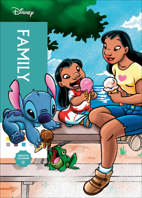 Disney Mystery Coloring: Family: A Color by Number Book -- Disney, Paperback
