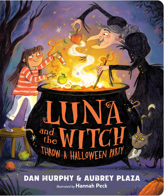 Luna and the Witch Throw a Halloween Party -- Aubrey Plaza, Board Book