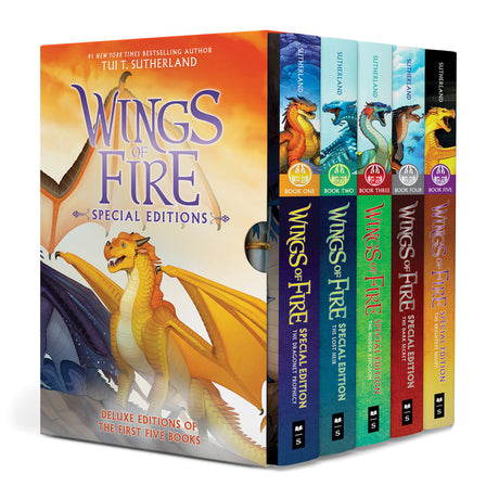Wings of Fire #1-5 Special Edition Box Set -- Tui T. Sutherland, Boxed Set