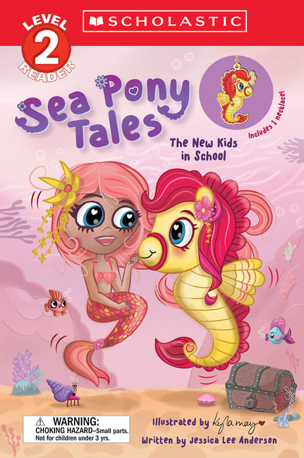 Sea Pony Tales #2: The New Kids in School -- Jessica Lee Anderson, Paperback