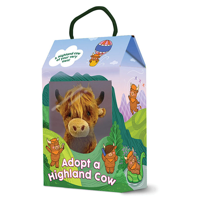 Adopt a Highland Cow (Adopt A...): Book and Plush -- Scholastic, Paperback