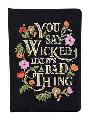 Wicked Embroidered Journal by Insight Editions