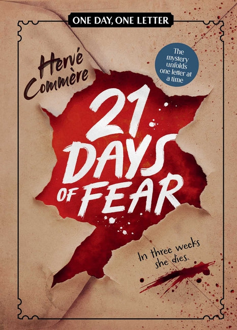 21 Days of Fear: One Day, One Letter -- Hervé Commère, Paperback