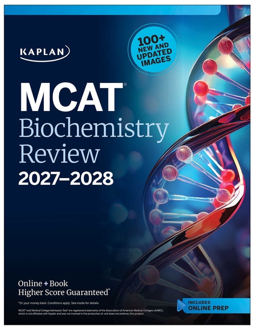 MCAT Biochemistry Review 2027-2028: Online + Book -- Kaplan Test Prep, Paperback