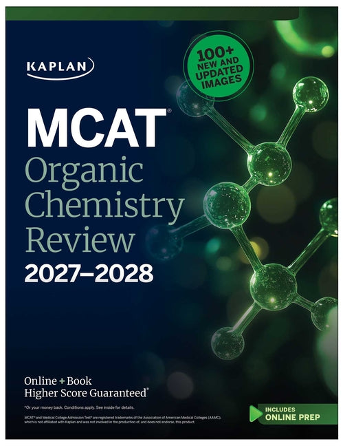 MCAT Organic Chemistry Review 2027-2028: Online + Book -- Kaplan Test Prep, Paperback