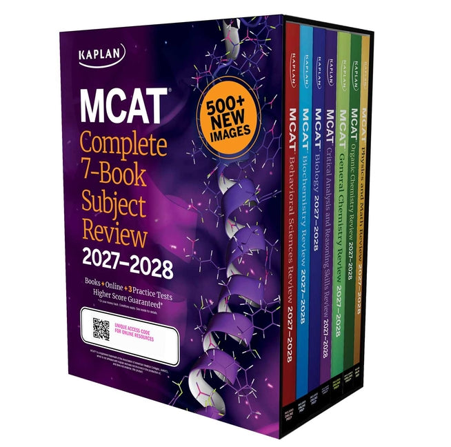 MCAT Complete 7-Book Subject Review 2027-2028 Biggest Update Ever: 500+ New Images & All-New Cars Book 3 Practice Tests (Kaplan Test Prep) -- Kaplan Test Prep, Paperback