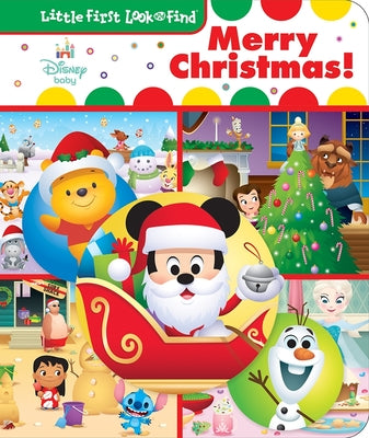 Disney Baby: Merry Christmas! Little First Look and Find -- Pi Kids, Board Book