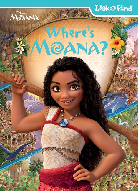 Disney: Where's Moana? Look and Find -- Pi Kids, Hardcover