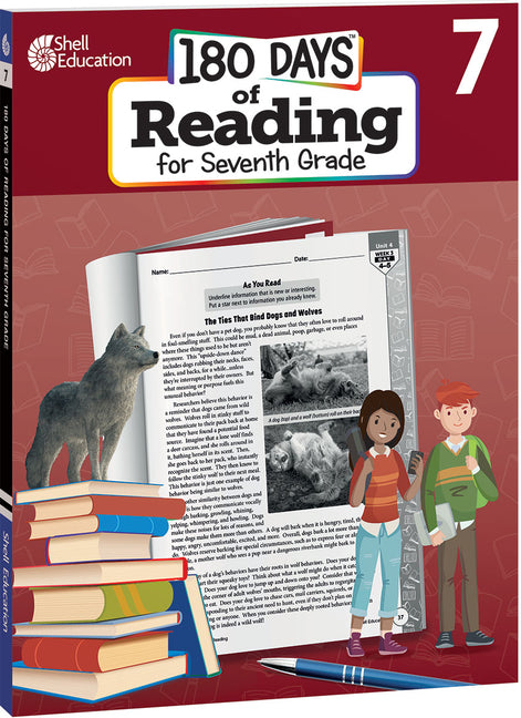 180 Days(tm) Reading for Seventh Grade: Practice, Assess, Diagnose -- Joe Rhatigan, Paperback