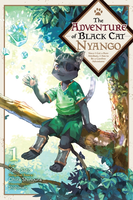 The Adventure of Black Cat Nyango, Vol. 1: Since I Got a Rare Attribute, I Aim to Be a Carefree Adventurer Volume 1 -- Yuko Sato, Paperback