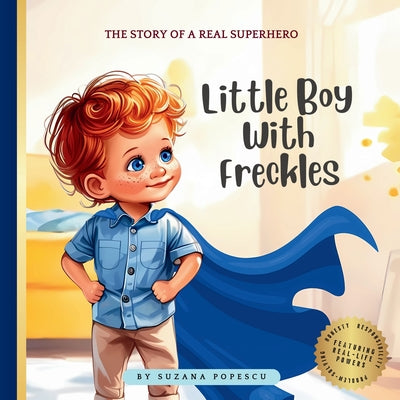 Little Boy With Freckles: The Story of a Real Superhero -- Suzana Popescu, Paperback