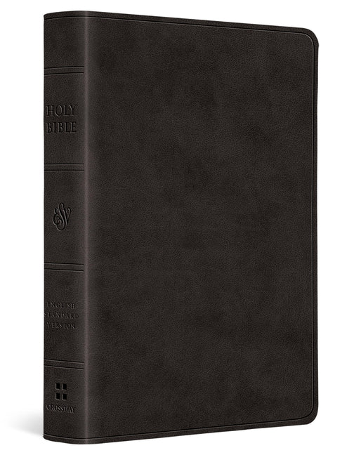 ESV Large Print Value Compact Bible, Red Letter (Trutone, Black) -- Esv Bibles, Bible
