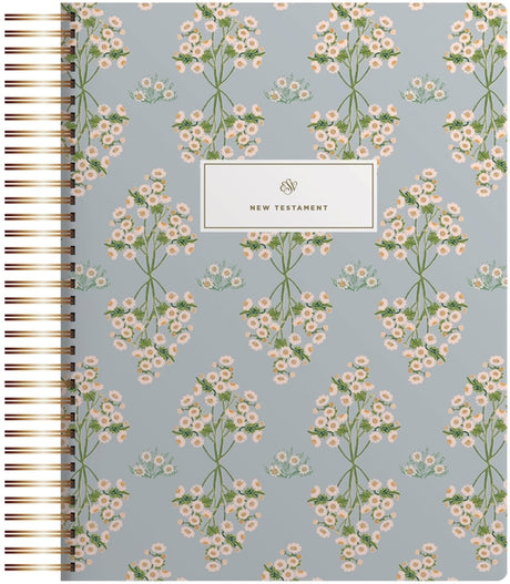 ESV Spiral-Bound Journaling Bible, New Testament (Hardcover, Cover Artwork by Lulie Wallace) -- Lulie Wallace, Bible