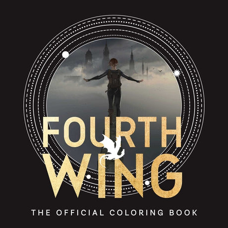 Fourth Wing: The Official Coloring Book -- Entangled, Paperback