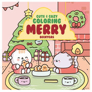 Cute & Cozy Coloring: Merry by Cas, Becky