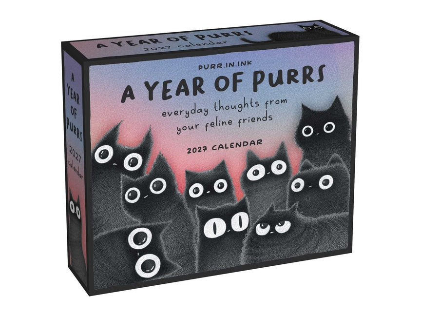 A Year of Purrs 2027 Day-To-Day Calendar -- Luis Coelho, Daily