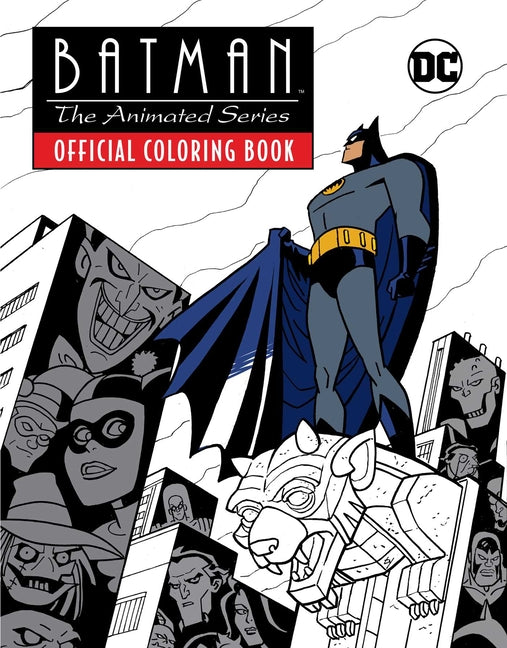 Batman: The Animated Series: Official Coloring Book -- Insight Editions, Paperback