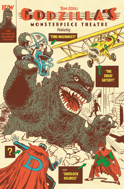 Godzilla's Monsterpiece Theatre -- Tom Scioli, Paperback