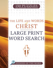 The Life and Words of Christ: Large Print Word Search by Whitaker House