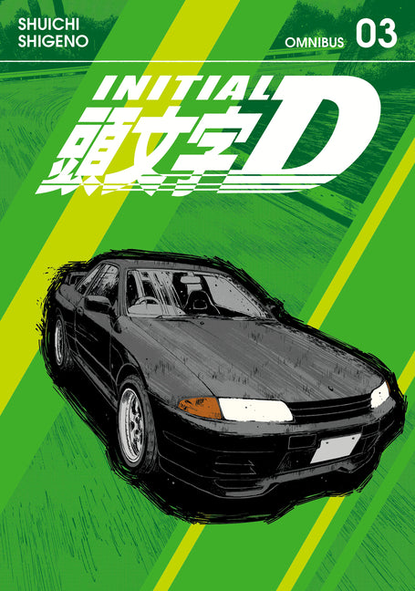 Initial D Omnibus 3 (Vol. 5-6) -- Shuichi Shigeno, Paperback