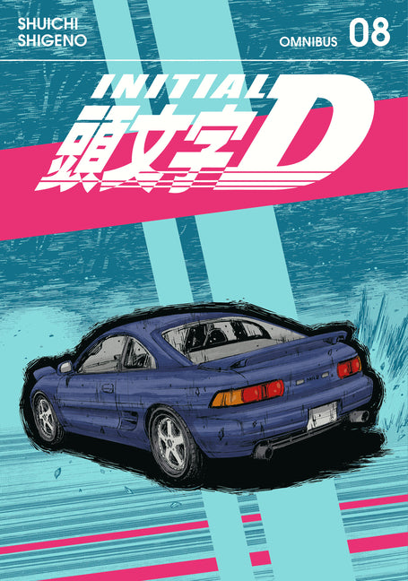 Initial D Omnibus 8 (Vol. 15-16) -- Shuichi Shigeno, Paperback
