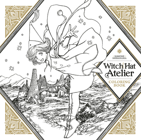 Witch Hat Atelier Coloring Book -- Kamome Shirahama, Paperback