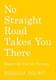 No Straight Road Takes You There: Essays for Uneven Terrain by Solnit, Rebecca