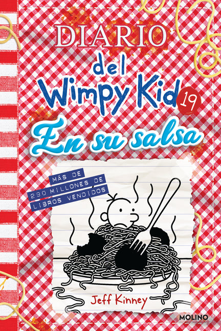 Diario del Wimpy Kid 19. En Su Salsa / Diary of a Wimpy Kid #19. Hot Mess -- Jeff Kinney, Hardcover