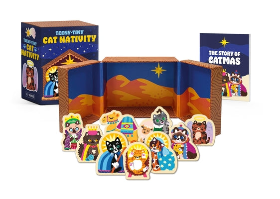 Teeny-Tiny Cat Nativity by Stall, Sam