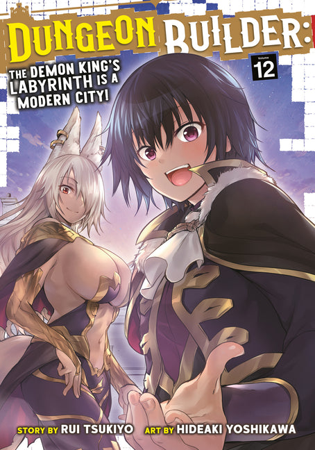 Dungeon Builder: The Demon King's Labyrinth Is a Modern City! (Manga) Vol. 12 -- Rui Tsukiyo, Paperback