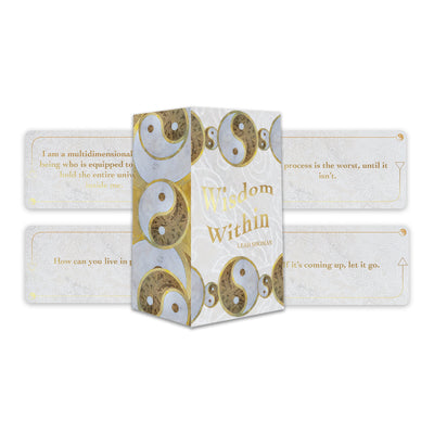 Wisdom Within: Quiet Your Mind and Journey Through to the Wisdom Within (88 Cards Printed with Gold Foil) -- Leah Shoman, Other