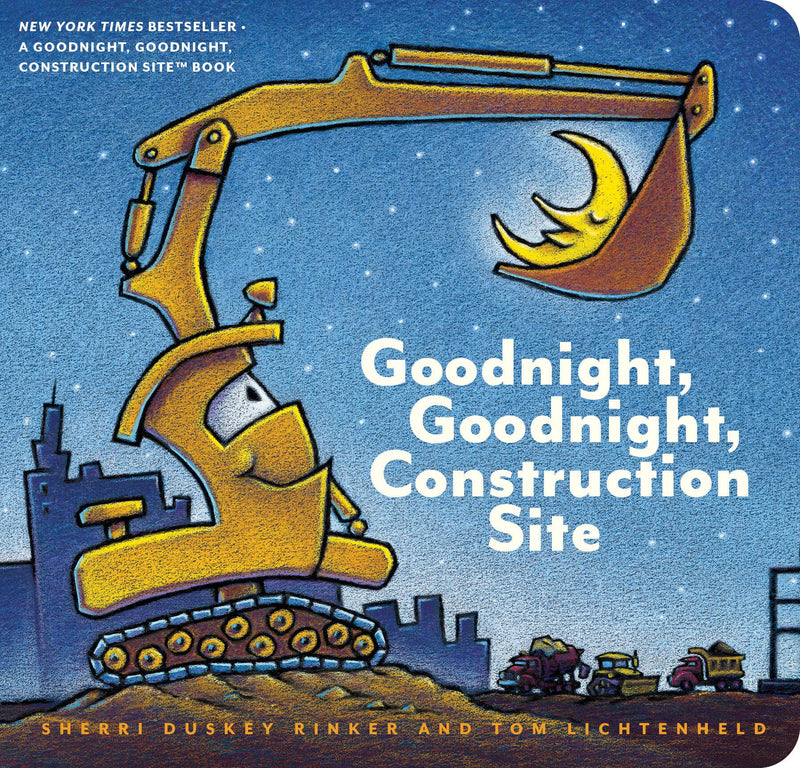 Goodnight, Goodnight Construction Site (Board Book for Toddlers, Children's Board Book) by Rinker, Sherri Duskey