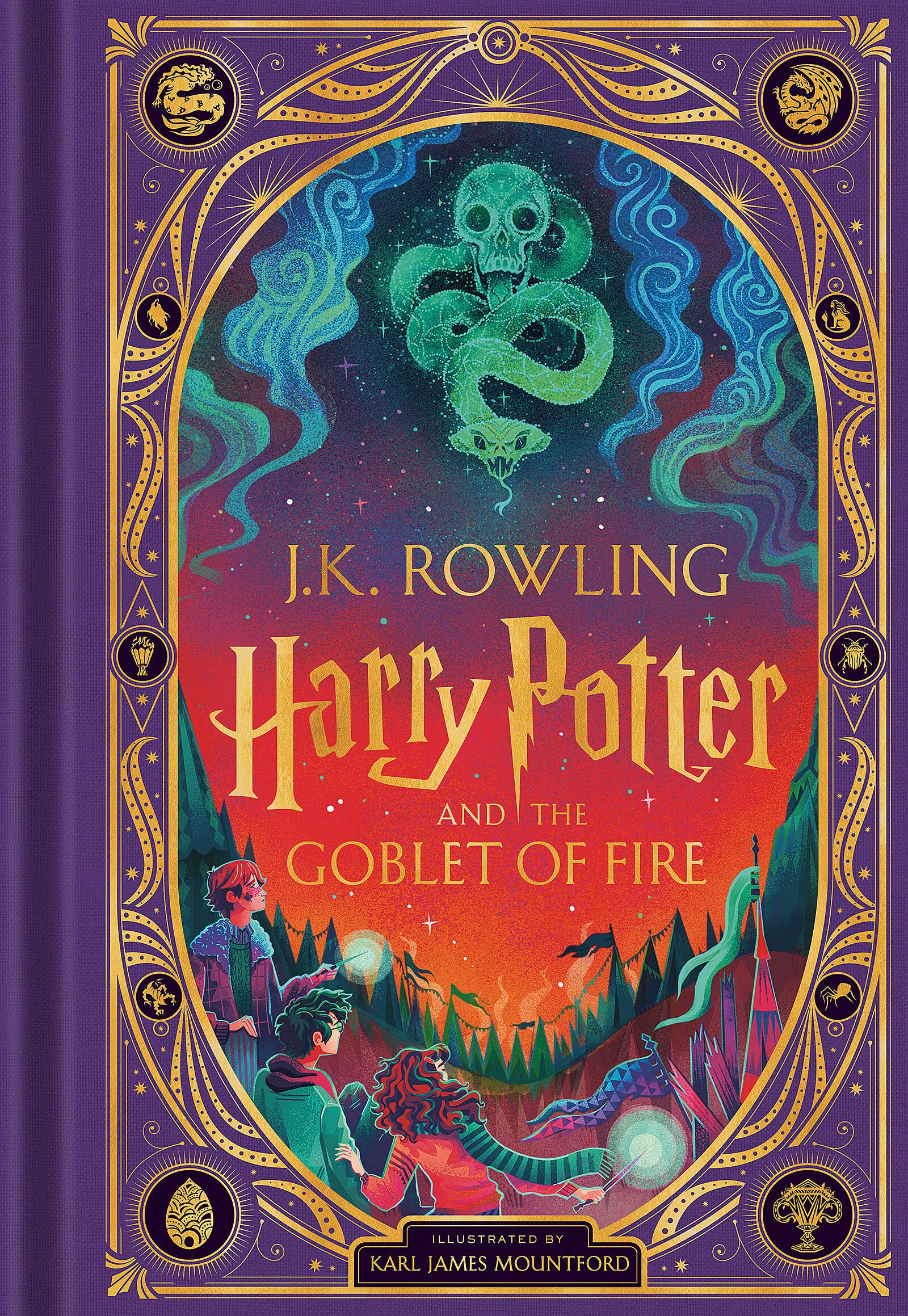 Harry Potter and the Goblet of Fire (Harry Potter, Book 4) (Interactive Illustrated Edition) by Rowling, J. K.