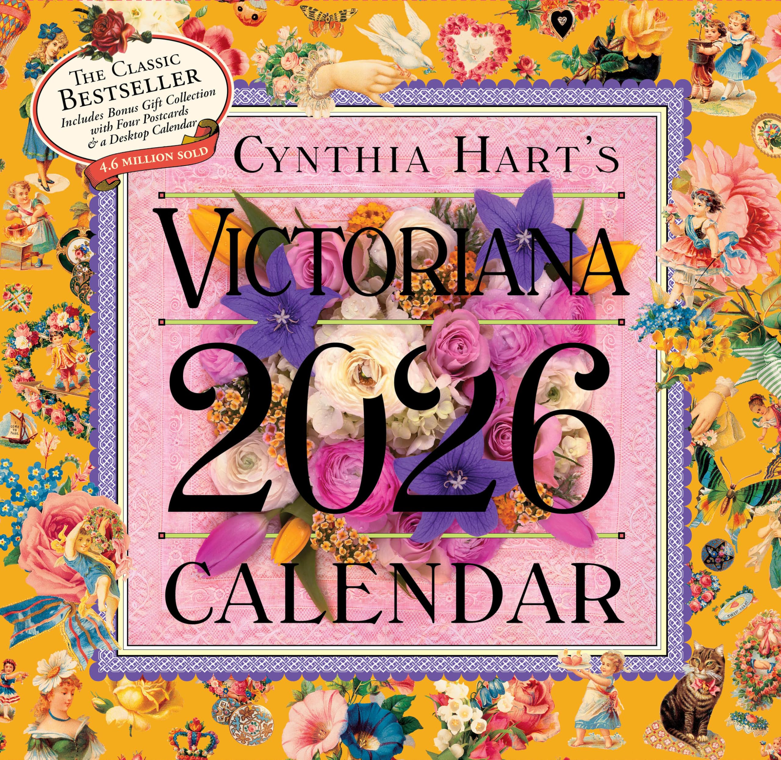 Cynthia Hart's Victoriana Wall Calendar 2026 by Hart, Cynthia