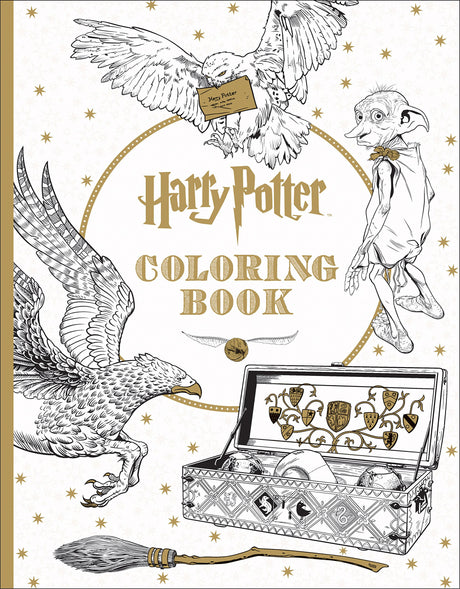 Harry Potter Coloring Book -- Scholastic, Paperback