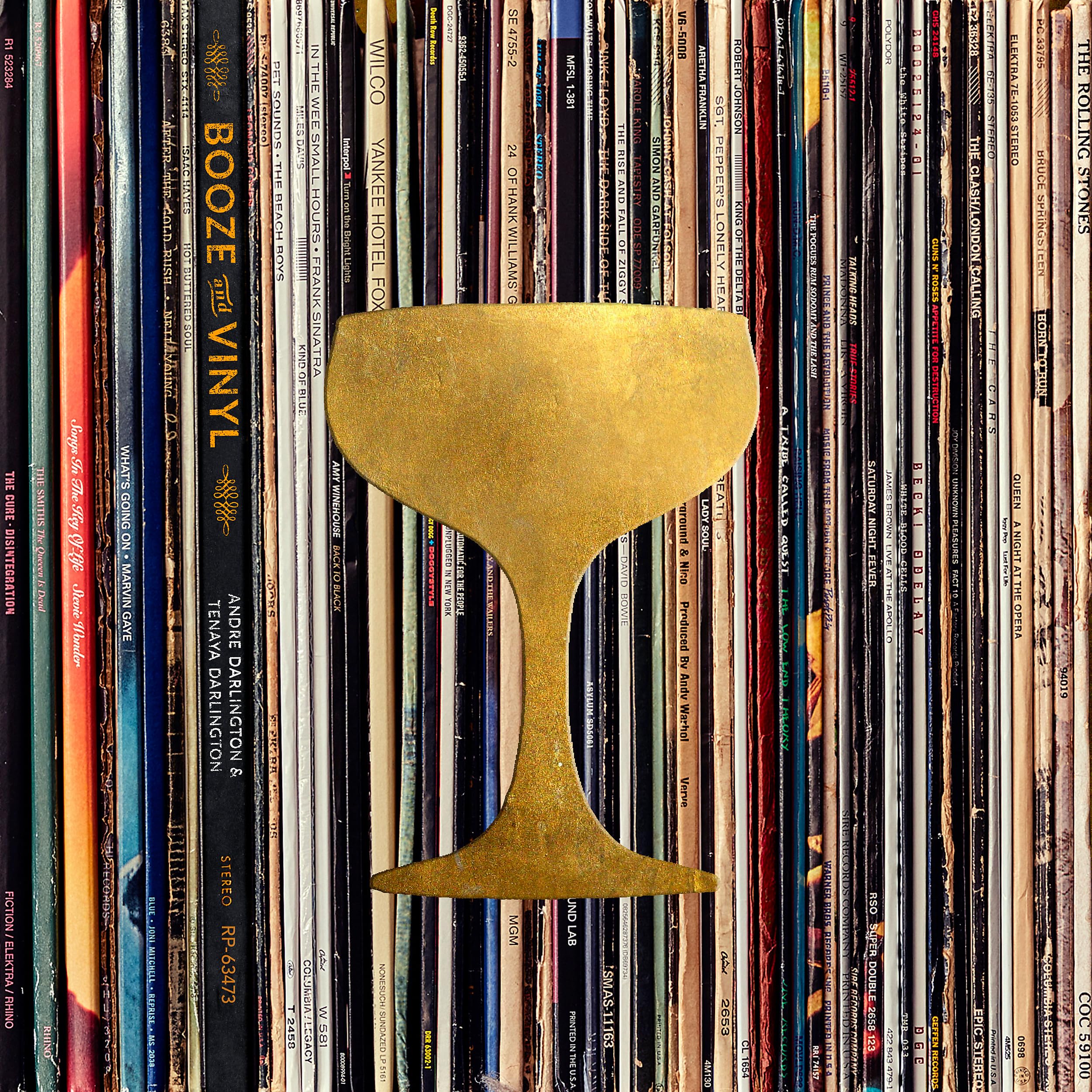 Booze & Vinyl: A Spirited Guide to Great Music and Mixed Drinks by Darlington, André